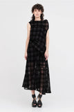 Taylor: Edifice Dress - Black Check