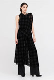 Taylor: Edifice Dress - Black Check