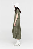 Talor: Lapse Dress - Moss Green
