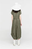 Talor: Lapse Dress - Moss Green