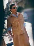 Mos Mosh: Sigga Suede Shirt