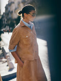 Mos Mosh: Sigga Suede Shirt