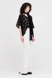 Taylor: Tracer Tunic - Black Check