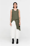 Taylor: Aerial Tunic - Moss Green
