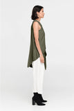 Taylor: Aerial Tunic - Moss Green