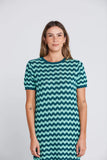 Thing Thing: Squiggle Dress - Sage & Cypress