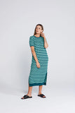 Thing Thing: Squiggle Dress - Sage & Cypress