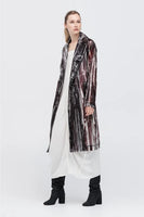 Taylor: ENSEMBLE COAT - TENSEGRITY PRINT