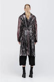 Taylor: ENSEMBLE COAT - TENSEGRITY PRINT