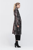 Taylor: ENSEMBLE COAT - TENSEGRITY PRINT