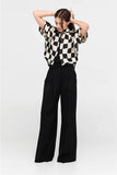 Taylor: Accent Jacket - Black/Chalk