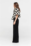 Taylor: Accent Jacket - Black/Chalk