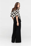 Taylor: Accent Jacket - Black/Chalk