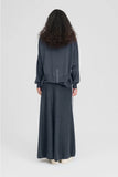 Recline by Taylor: Stitched Article Sweater - Storm/Ivory