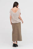 Taylor: Textured Core Top - Dune