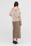 Taylor: Textured Core Top - Dune