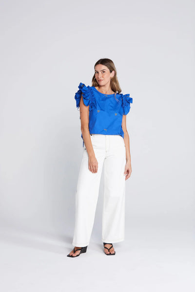 Thing Thing: Tiesy Top. Cobalt