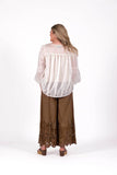 DEEANNE HOBBS: Stella Top. Milk Glass.