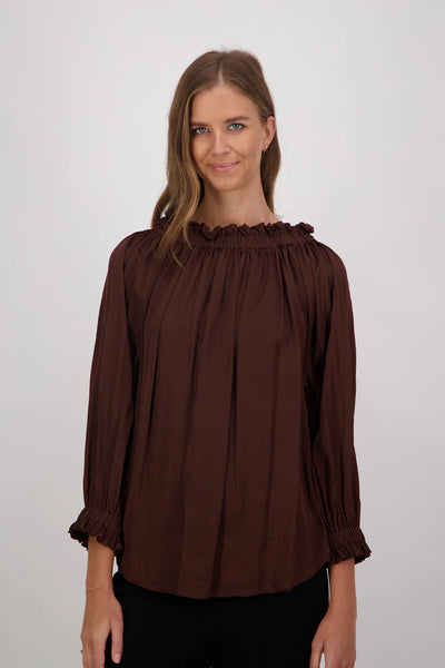 Briarwood: ANNABELLE CHOCOLATE TOP
