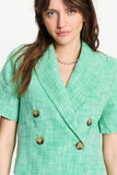 POM: cropped blazer