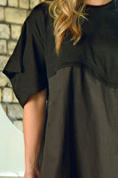 Cooper: Wave Catcher Dress. Black.