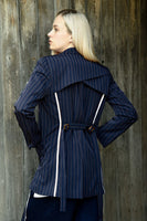 Cooper: Its Just A Blaze Jacket. Navy Stripe.