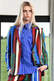 COOPER: Stripe The Lines Blazer. on sale was $579.00 now $463