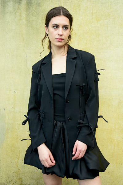 Coop: Say It Isn't Bow Blazer. Black.