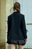 Coop: Say It Isn't Bow Blazer. Black.