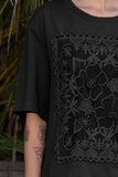 Curate: Put In The Patchwork T-Shirt. Black on sale was $199 now $99.00