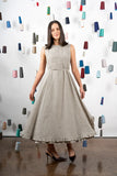 MAUD DAINTY: Chance Dress. Sand