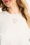 POM: TSHIRT POM Grey Melange