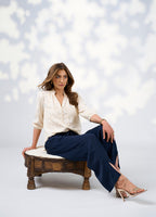 Loobies Story: Mischa Blouse. Ecru.