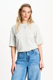 POM: TSHIRT POM Grey Melange
