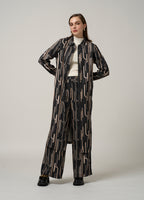 Madly Sweetly: Freefall Pants. Black Multi