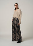 Madly Sweetly: Freefall Pants. Black Multi