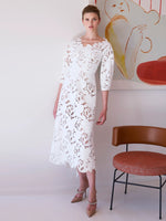 Moss & Spy: Monte Carlo Dress - White