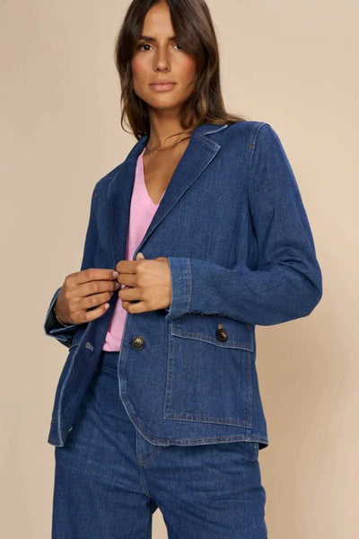 Mosh Mosh:  Mary Stina Blazer. Denim