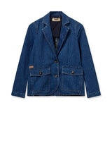 Mosh Mosh:  Mary Stina Blazer. Denim