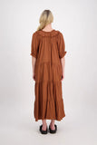 Briarwood: Philomena Dress. Tan