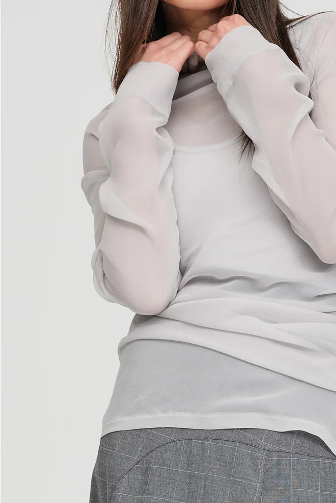 TAYLOR: Revolve Tunic. Vapour Sheer – Willow Fashion Boutique