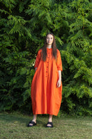 Deeanne Hobbs: French Me Dress. Tangerine.