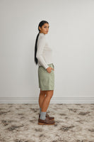 Standard Issue: Merino Stippling Sweater. Alabaster