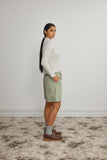 Standard Issue: Merino Stippling Sweater. Alabaster
