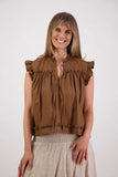 Briarwood: Skye Top. Tan.