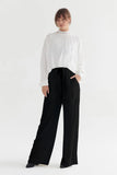 Taylor: Station Pant - Black Crepe