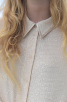 Trelise Cooper : Insta -Glam Ready Shirt. Oyster. On sale was $549.00