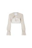 Trelise Cooper: Over The Crop Jacket. Oatmeal. On sale was $599.00