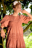 Trelise Cooper: In A Scrunch Dress. Rosewood. On sale was $579.00