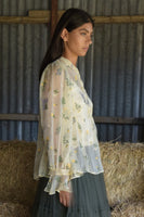 Trelise Cooper: Never Let Me Go Blouse. Buttercup. On sale was $599.00